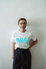 Noble Rot X Folk T-Shirt - White & Blue