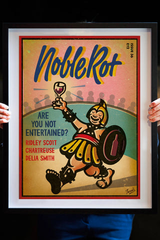 Noble Rot Limited Edition Art Print - Issue 36 - Gladiator