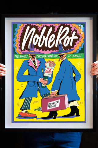 Noble Rot Limited Edition Art Print - Issue 38 - The Wines They Don't Want You To Know