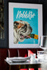 Noble Rot Limited Edition Art Print - Issue 9 - Clifford The Drunk Bulldog