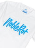 Noble Rot X Folk T-Shirt - White & Blue