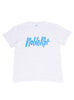 Noble Rot X Folk T-Shirt - White & Blue