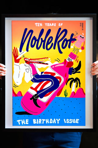 Noble Rot Limited Edition Art Print - Issue 31 - Ten Years of Noble Rot