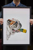 Noble Rot Limited Edition Art Print - English Sparkling Wine VS Champagne Print SOLD OUT