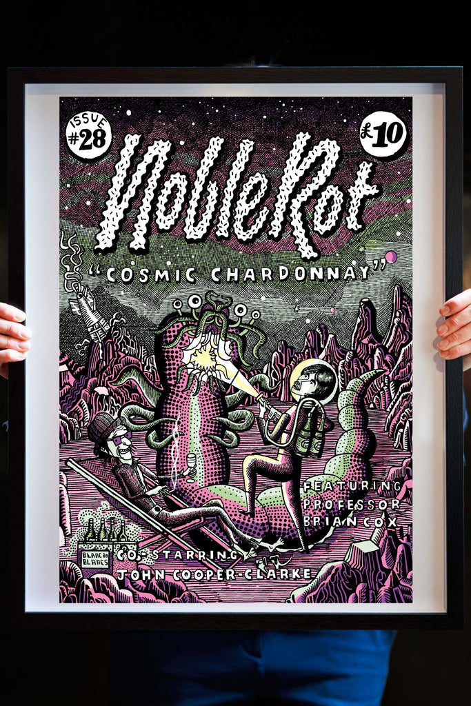 Noble Rot Limited Edition Art Print - Issue 28 - Cosmic Chardonnay